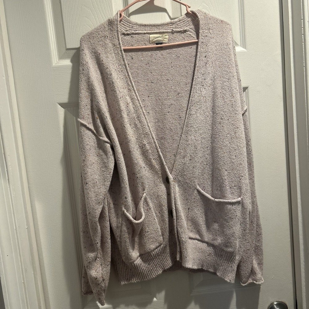 Universal Thread Womens Size M Knit Cardigan Oversized Sweater V Neck Knit .